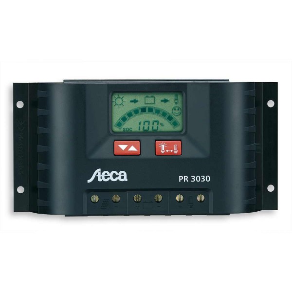12-24 volt Steca PR1010 laadregelaar voor zonnepanelen 12-24 volt Steca PR1010 laadregelaar voor zonnepanelen