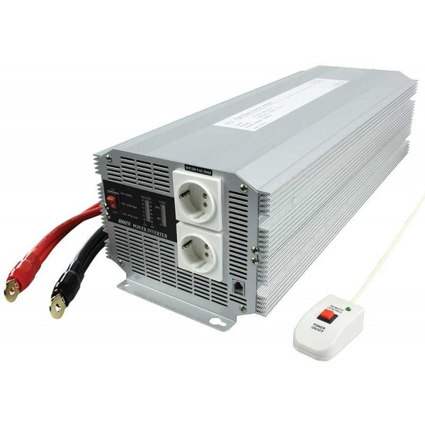 HQ 12 naar 230 volt omvormer, 4000 watt 
