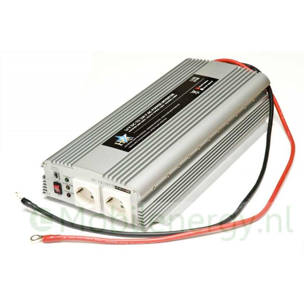 HQ 24 naar 230 volt omvormer, 1700 watt 