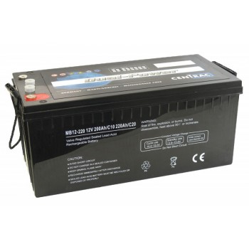 Centrac 12 volt AGM accu 220 Ah