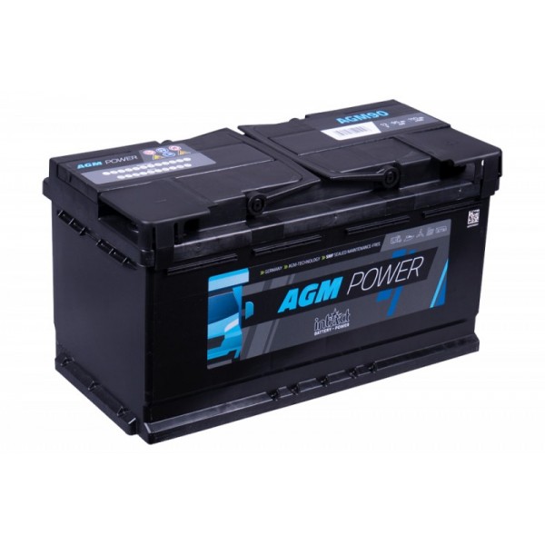 inTact 12 volt AGM accu 90 Ah