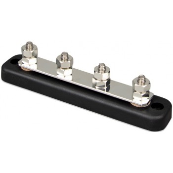 Busbar - verdeelrail 150 ampere 4 maal M6