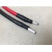 2 accu kabels 16mm2 met oog en pin 1 meter