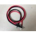 2 accu kabels 16mm2 met oog en pin 1 meter
